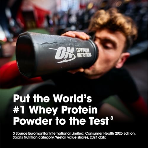 Image of Bundle of Optimum Nutrition Gold Standard 100% Whey Protein Powder, Double Rich Chocolate, 10 Servings, 0.68 Pounds (Pack of 1) + Optimum Nutrition Shaker Cup, 28oz, Pack of 1