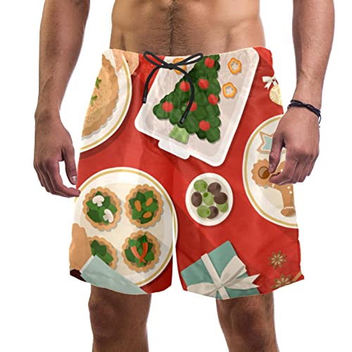 JDEZ Maillot de Bain Homme Cadeau Noël Original Short