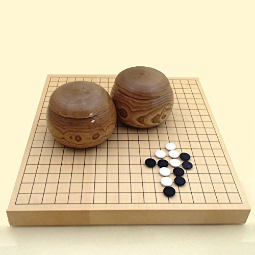 Amazon | 囲碁セット 手作木製碁笥栗極上特大36号の3点セット | 囲碁