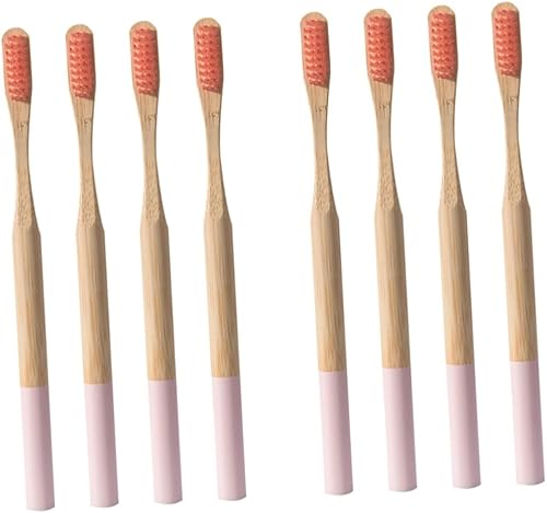 Healeved Cepillo de dientes suave, cepillo de dientes de viaje, cepillo de dientes natural, cepillo de dientes sostenible, cepillo de dientes suave,