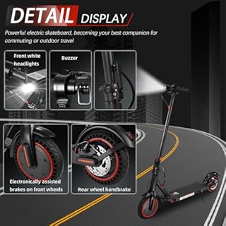 Trottinettes électriques de 8,5 Pouce, Batterie de Classe A de 10,4 Ah, 3 Modes de Vitesse, portée de 15 à 21 milles et Charge de 120 kg avec Support de téléphone Portable et verrou de Voiture