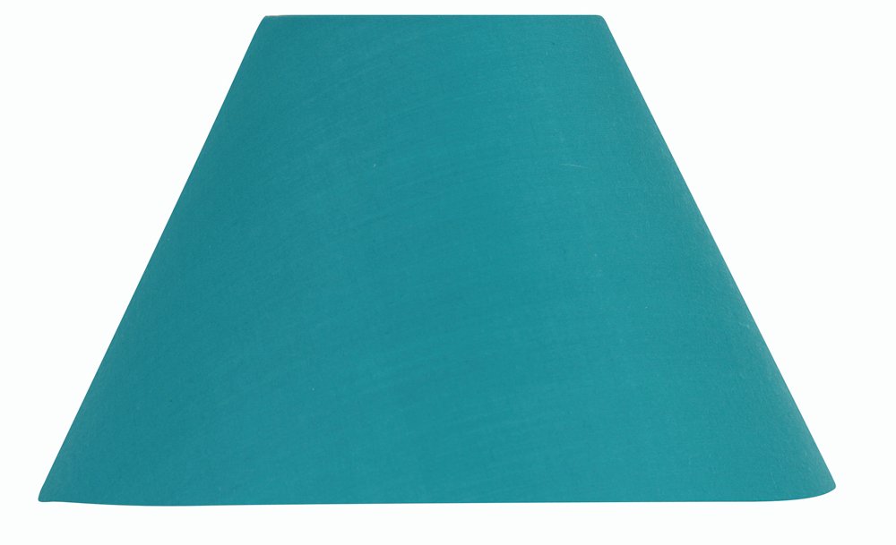 Lampshade Blue 8"" Coolie Premium Cotton 200mm Oaks Lighting S501/8 BL