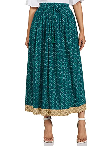 Image of Amazon Brand - Myx Cotton A-Line Skirt
