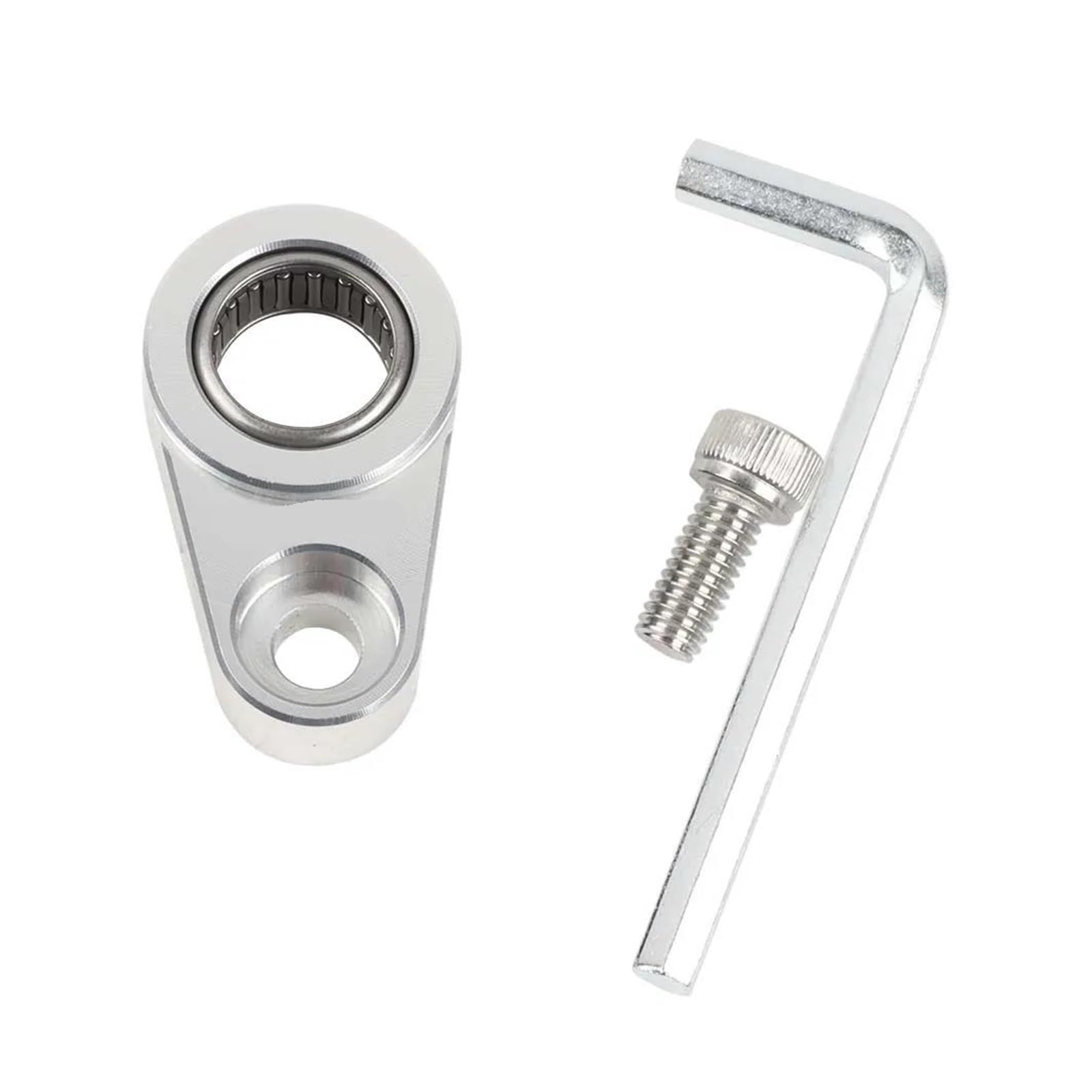 ZAFFYY for LONCIN VOGE 625DSX DS625X DSX625 DS 625X 625 DSX X Motorcycle Accessories Shifter Lever Stabilizer Bracket(Silver)