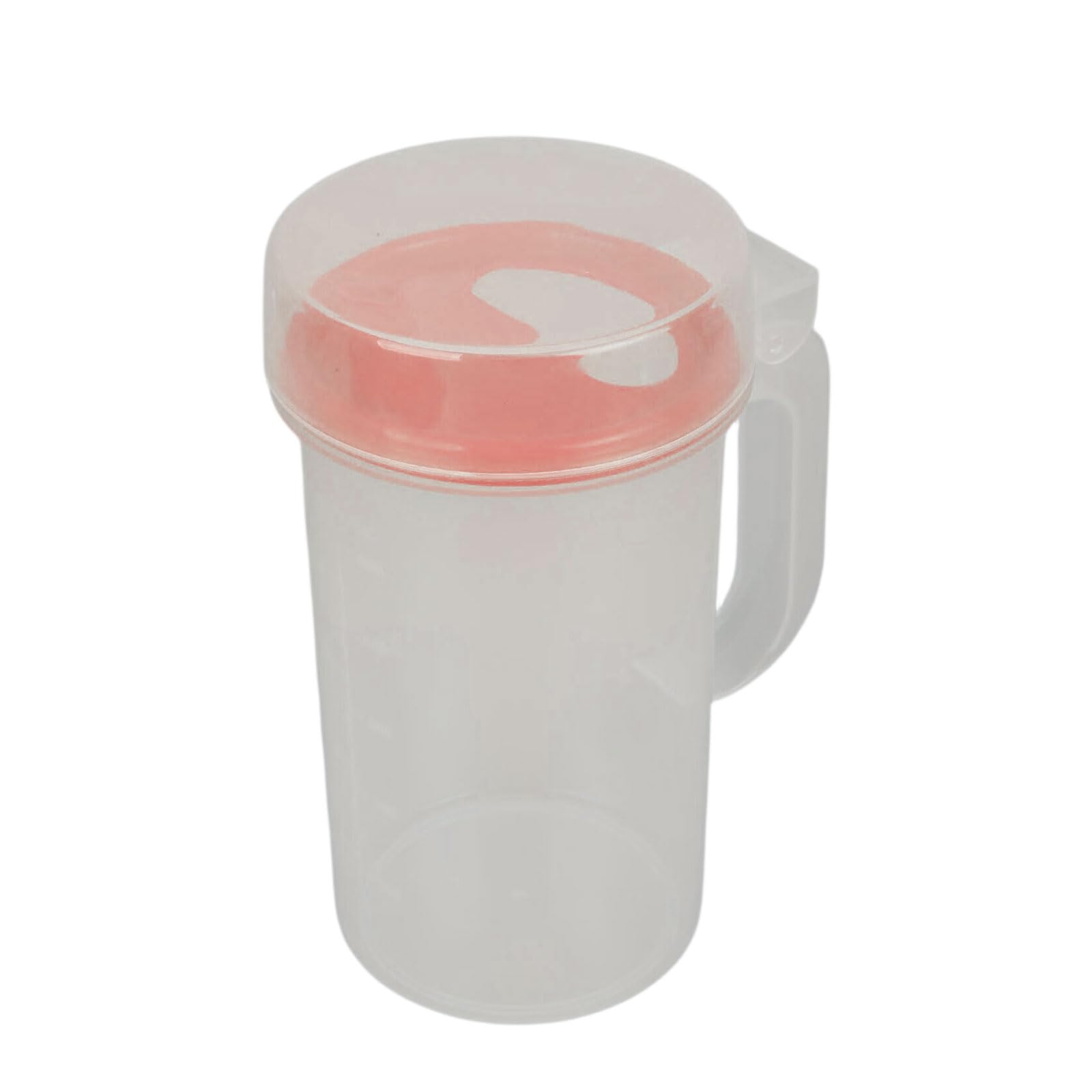 NVOQILIN 500ml Kitchen Dispenser Bottle with Leak Proof Lid Ergonomic Handle Pitcher Beverage Water Container Pitcher