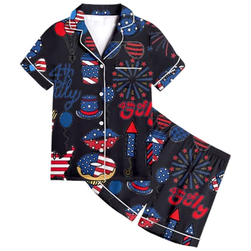Vestidos largos conjuntos de pijama de manga corta para niñas, suave y cómodo, para niños de 2 a 13 años, estampado lindo, cuello redondo, ropa de dormir para el hogar, vestido de playa para niños, Le