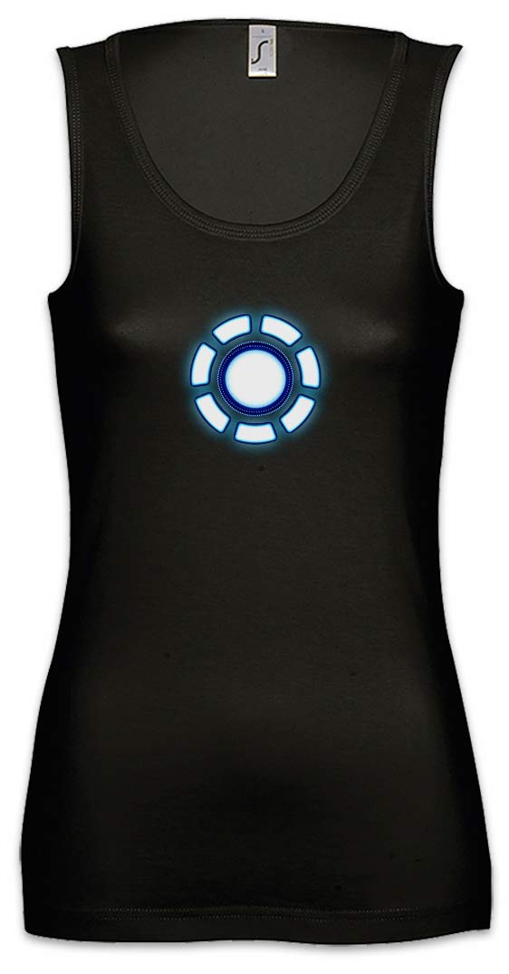 Urban Backwoods Women's Black Arc Reactor Ii Tank Top Gym Shirt Size M