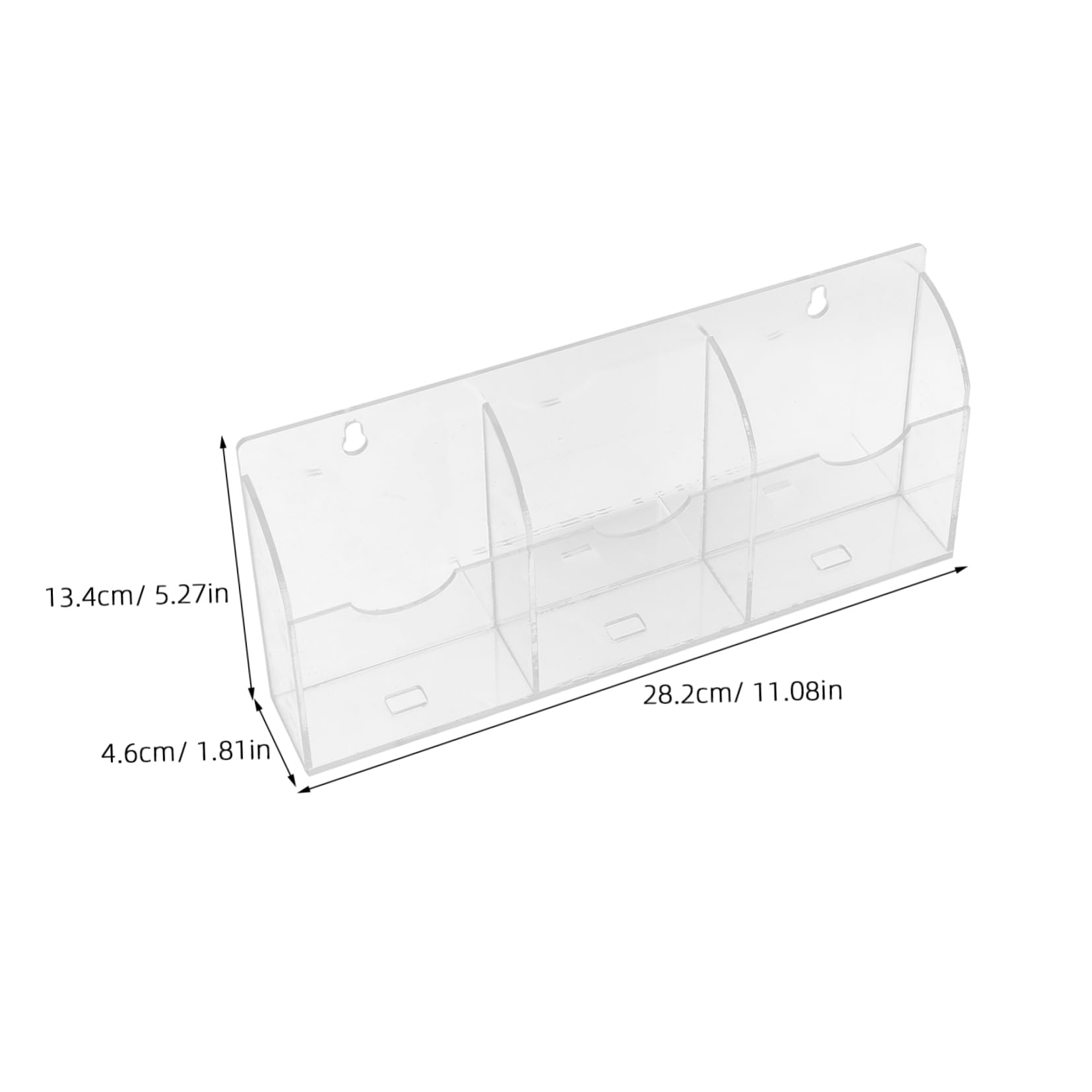 Supporto da parete per telefono e telecomando, versatile scatola portaoggetti per smartphone, forniture per ufficio e oggetti essenziali, design elegante per casa e ufficio