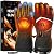 Heated Gloves, Rechargeable Heated Gloves for Men Women, Waterproof Electric Heating Ski Gloves with Touchscreen for Cold Weather Motorcycle Skiing Snowboarding Hiking Hunting Gifts (Black,L)