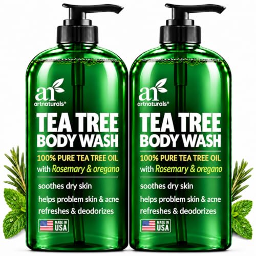 Artnaturals Tea Tree Body Wash with Rosemary & Oregano, 16 fl oz, 2 Pack
