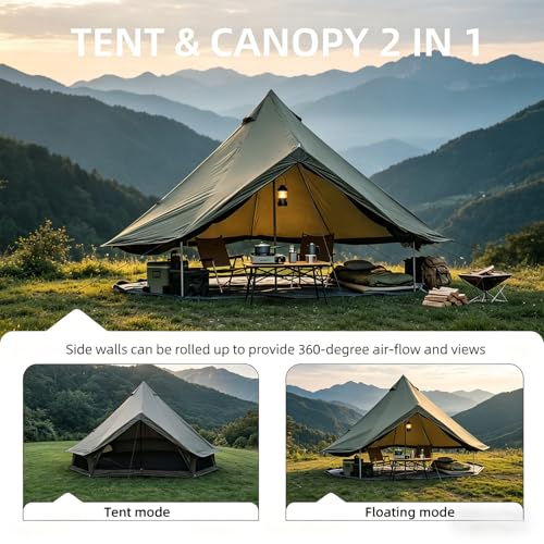 Carpa campamento 16.4 pies para 10 personas 4 estaciones miniatura 5