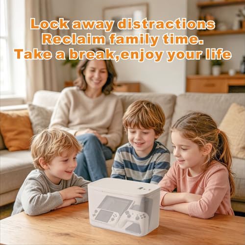 Image of Small Medication Lock Box with Combination Code, Lockable Storage Box for Pills /Snacks /First Aid Kits, Phone /Personal Items, Secure Container for Home /Fridge /Office /Travel- Reusable (Beige)