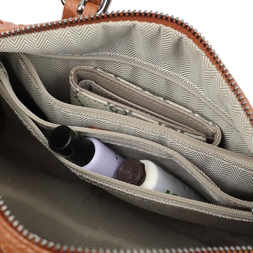 Vegan Leather Crossbody Purses For Women Shoulder Handbags Everyday Tote Bags with Detachable Strap4