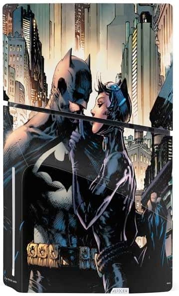 Skinit Decal Gaming Skin Compatible with PS5 Slim Disk Console - Officially Licensed DC Comics Batman Hush 15th Anniversary Deluxe Edition Cover by Jim Lee Design