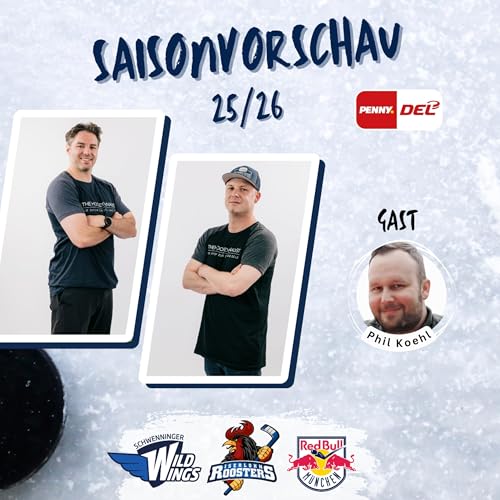 Page de couverture de Saisonvorschau #5 25/26: Schwenningen, Iserlohn und München