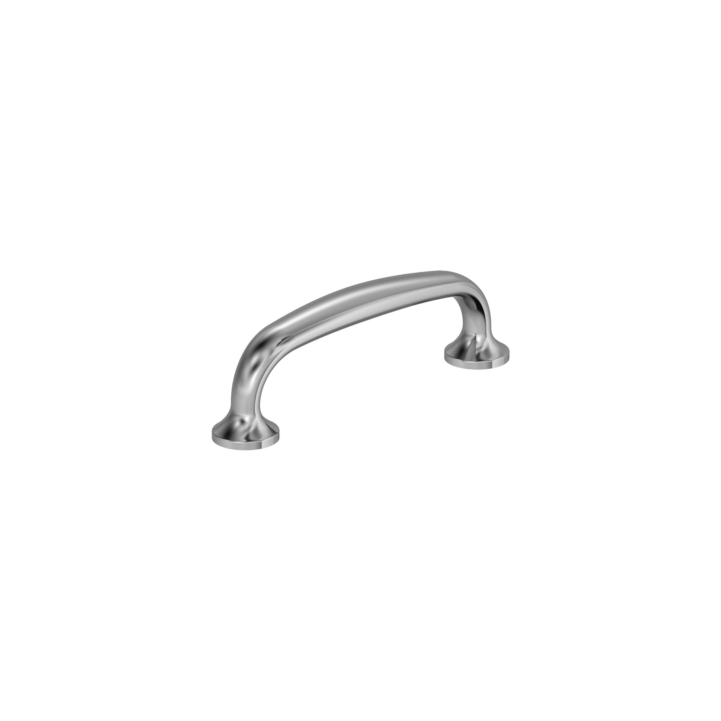 Amerock BP3739526 Renown Cabinet Pull, Polished Chrome, 3 in (76 mm) Center-to-Center