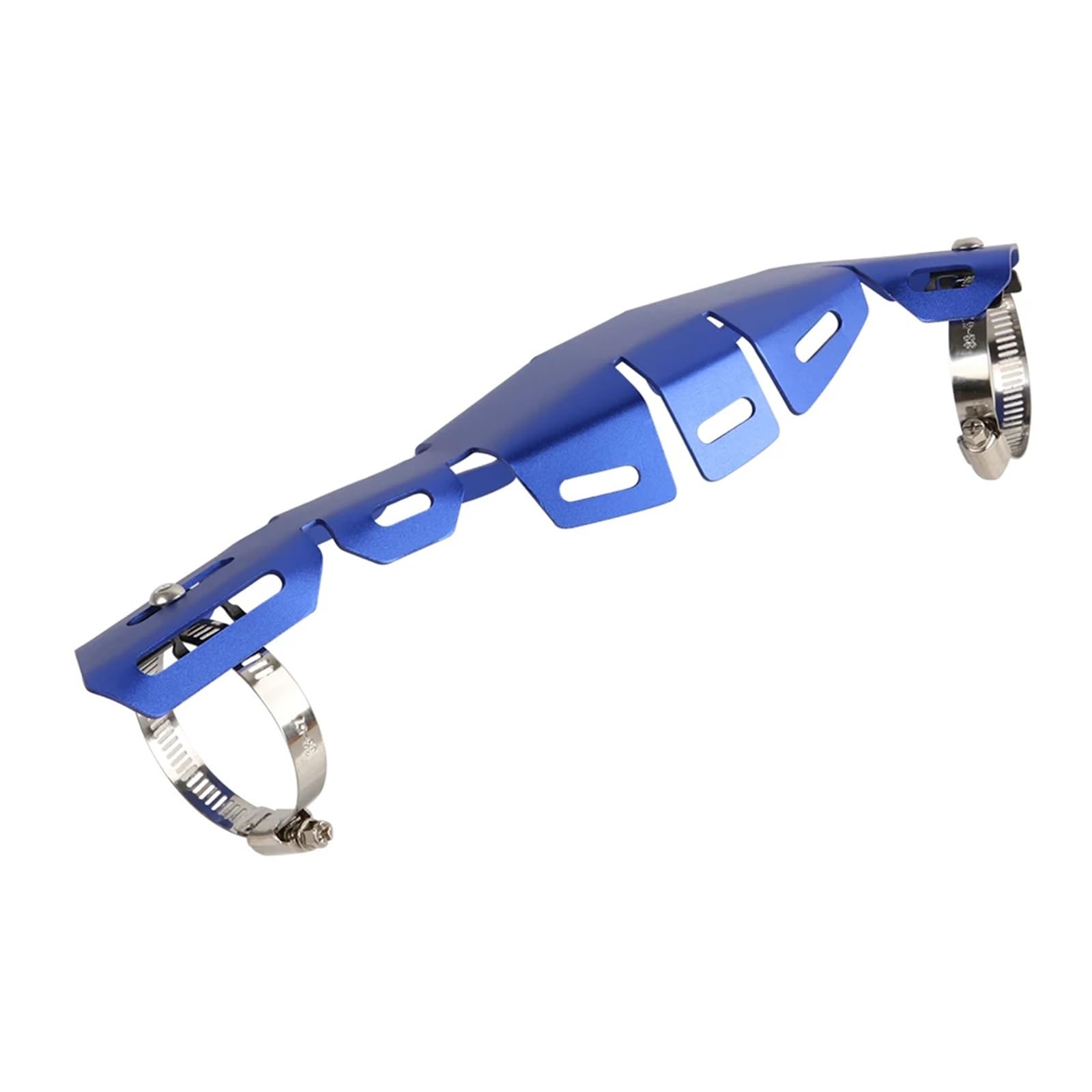 Protection Pot Echappement Couvercle d'échappement Protection thermique anti-brûlure pour silencieux d'échappement de moto Convient pour Honda CRF300L(Silvery)