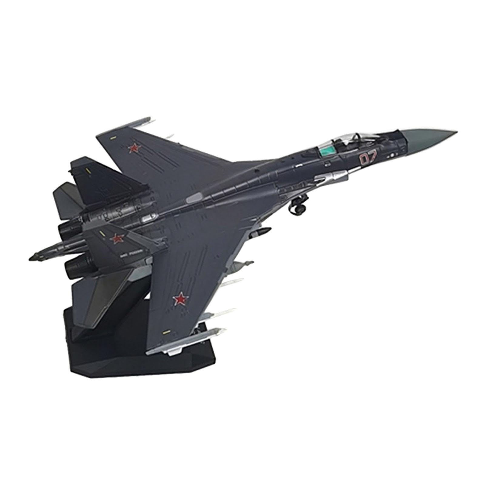 Modellino di aereo da caccia pressofuso in Per scala 1/100, articolo da regalo per studenti che studiano i principi dell'aviazione e la degli aerei.