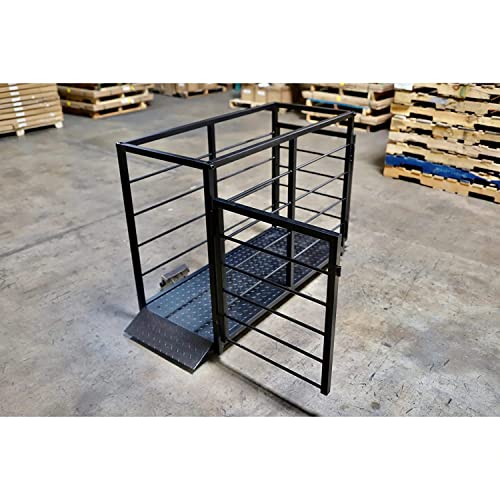 Báscula portátil Liberty LS-920-2k para animales 2000 lb miniatura 2