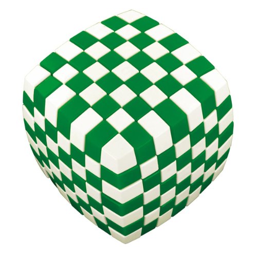 V-Cube 7 Illusion Cube Toy, Green