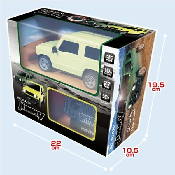 スズキ ジムニー ラジコン イエロー 1/10 Amazon.co.jp: RC スズキ ジムニー ラジコン おもちゃ (イエロー