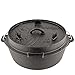 Produktbild Petromax Feuertopf ft6 mit Füße aus Gusseisen für 4-8 Personen ø 31,5 cm: Dutch Oven Schmortopf Grill Topf Töpfe Bräter