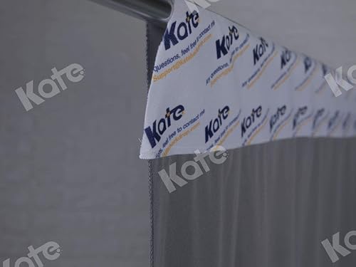 Miniatura 5 de Kate Telón de fondo gris sólido de 5 x 7 pies para fotografía de retrato gris