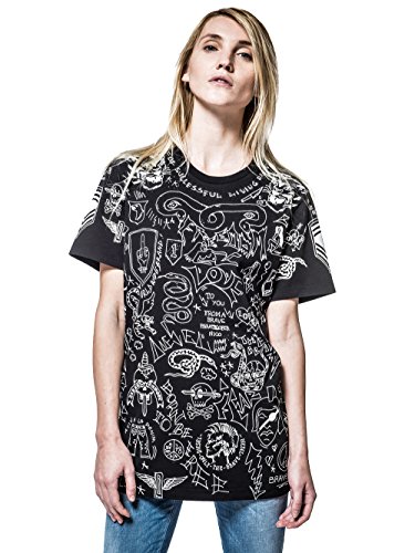 Diesel REBOOT-VETERAN MAGLIETTA T-shirt - zwart - L