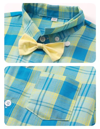Image of A&J DESIGN Baby Boys Gentleman Suit, 2Pcs Outfit Shirt & Pants