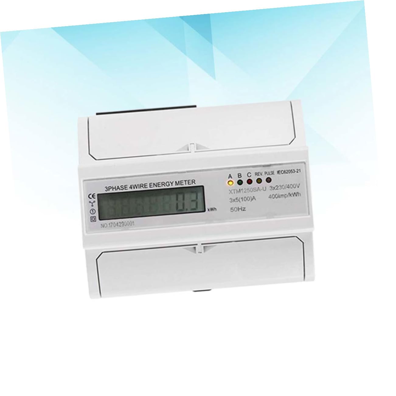 Contatore di Energia Elettrica su Guida 4 Fili Xtm1250sa-u
