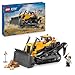 Produktbild LEGO City Gelber Bulldozer Set  Spielzeugbaustelle, BAU- und Spielset  wirklichkeitsgetreue Baumaschine mit Fahrer und 2 Bauarbeitern  Geschenkidee für Kinder ab 8 Jahren  60466