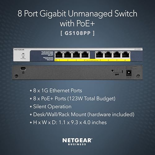 Outdoor managed PoE network switch Kit