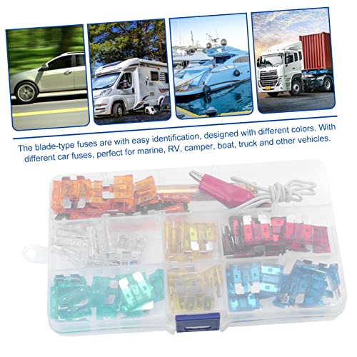 STOBAZA 1 Set Auto Fuse Kit Car Fuse Kit miniatura 4