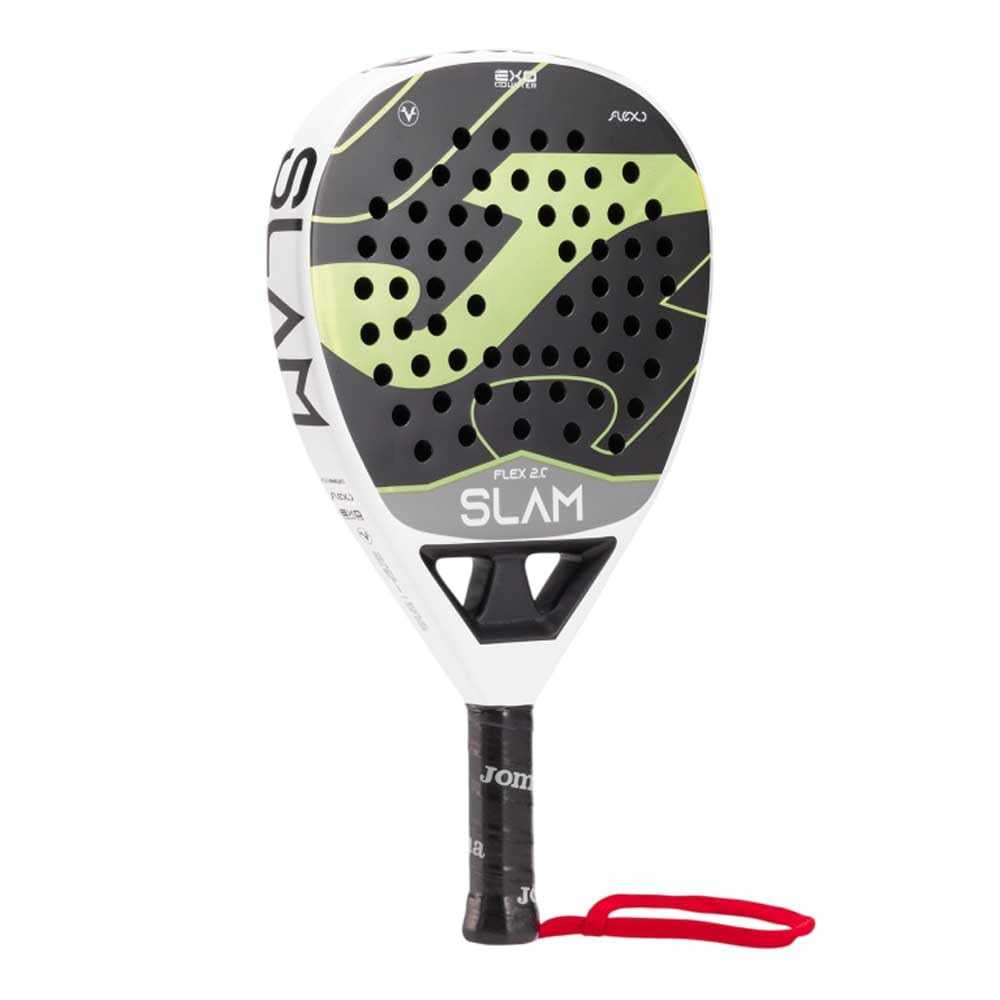 Joma Pádel Pala Slam Flex, Verde Bianco