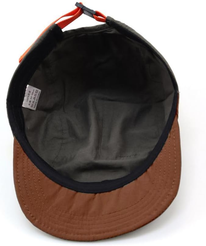 5 Panel Hat, Short Brim Quick Drying Baseball Cap with Embroidery for Outdoor Sports - Image 4