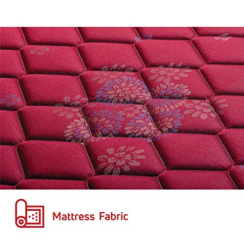 Image of Repose-eyelidz Mattress 78 inch X 36 inch X 6 inch Bonnell Spring Single, Maroon