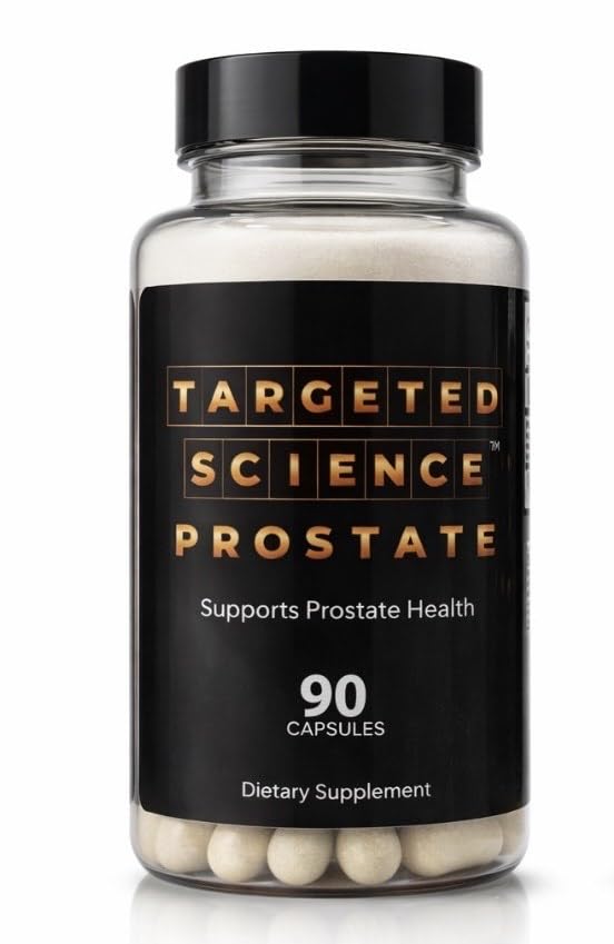 Targeted Science™ Prostate Health Supplements for Men – Urinary & Bladder Support