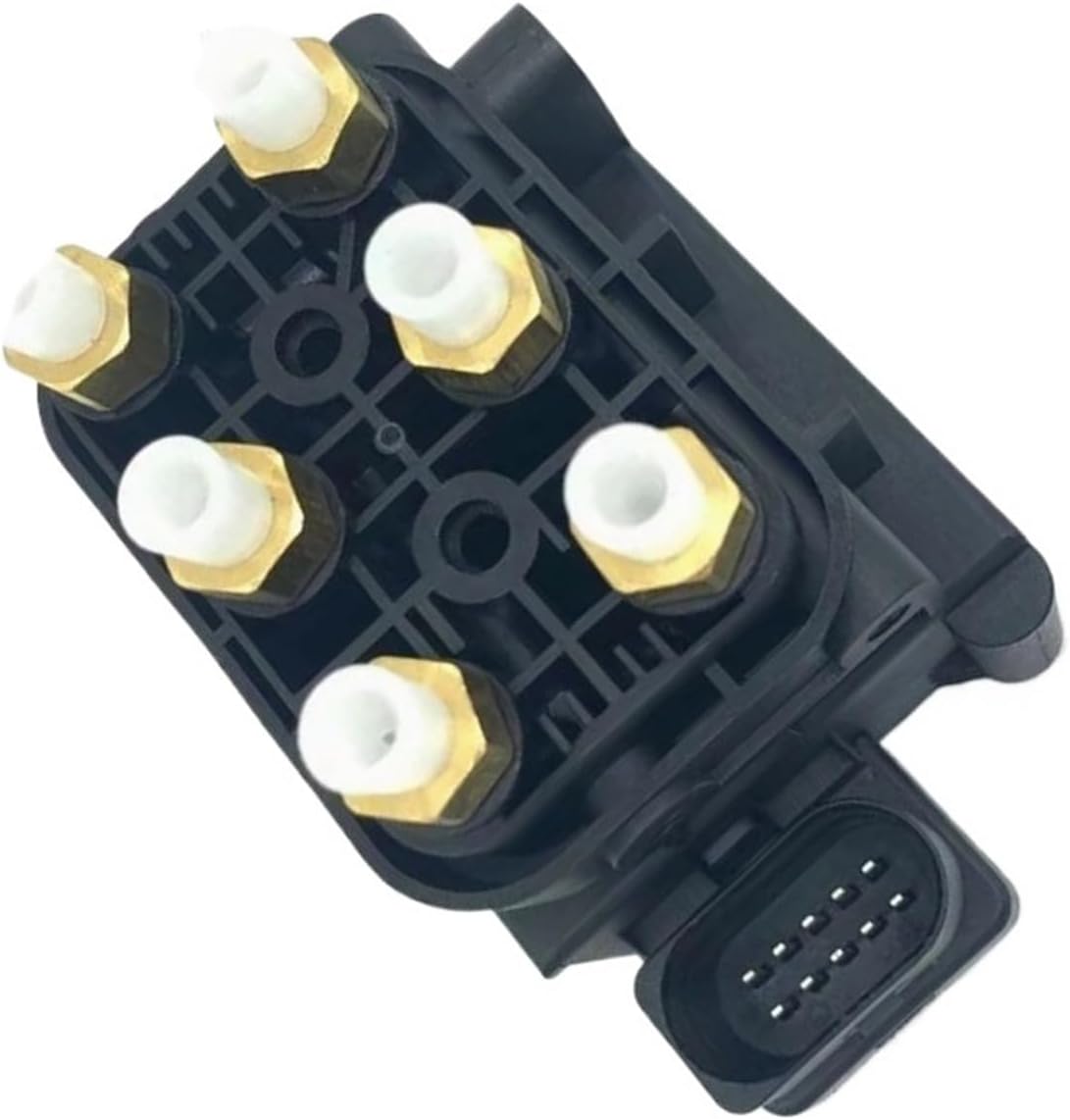 Air Suspension Compressor Solenoid Valve Block 600640600A 6006406-00-A Compatible For Tesla Model S 2014-2017