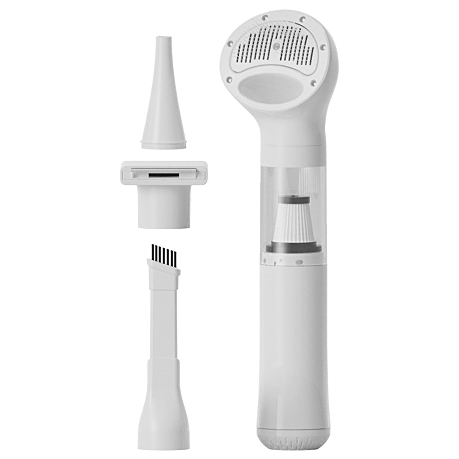Kit de Aspiradora y Cepillo para Mascotas Aspiradora Inalámbrica Silenciosa
