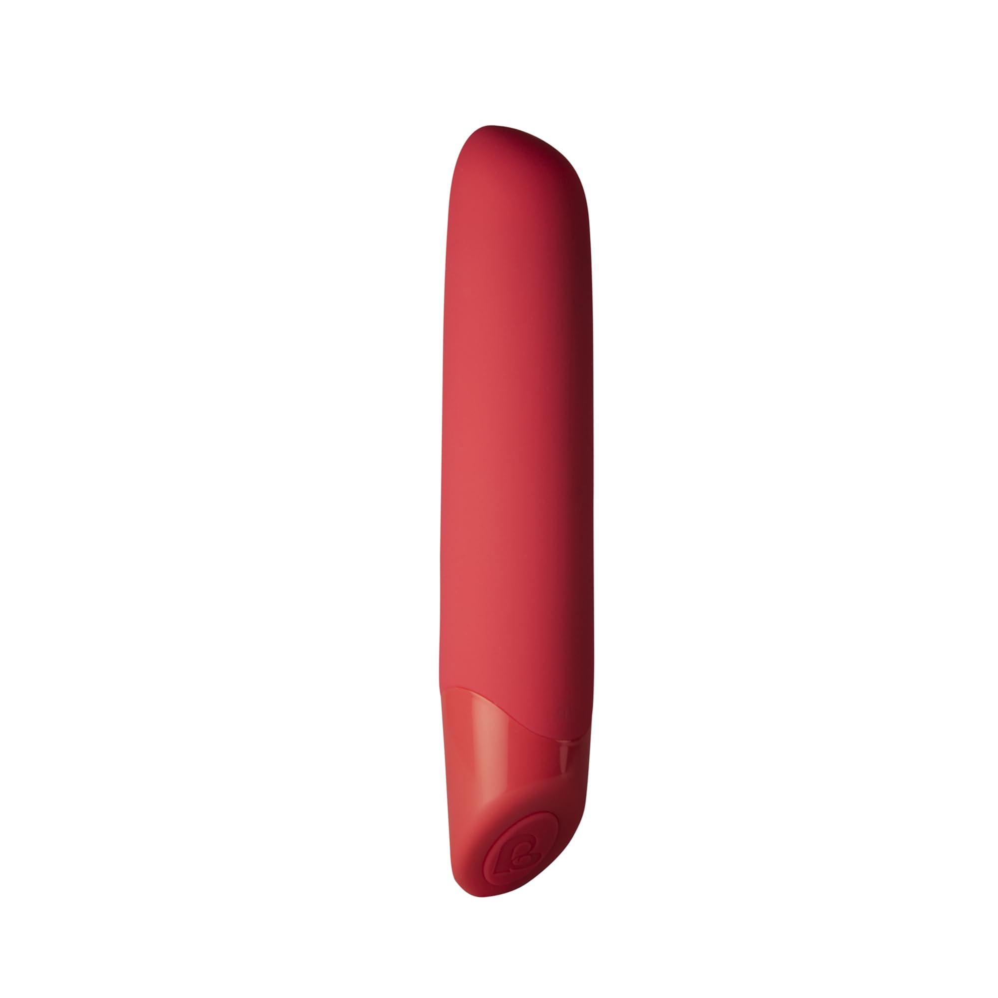 SugarBoo Cool Coral – USB Rechargeable Vibrating Intimate Massager, 10 Vibration Modes (3 Speeds & 7 Patterns), Precision Angled Tip for Internal & External Stimulation, Soft-Touch Silicone, 176g