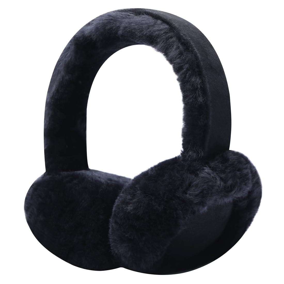 Harssidanzar paraorecchie invernali in vera pelliccia per uomo donna, paraorecchie in vera pelliccia,paraorecchie in pelle di pecora, paraorecchie pieghevoli, paraorecchie da esterno,HU301EU