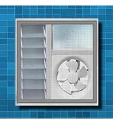 Lifekrafts Small Mosquito Net for Bathroom, Kitchen Windows, and Exhaust Fans - 120 GSM Fiberglas...