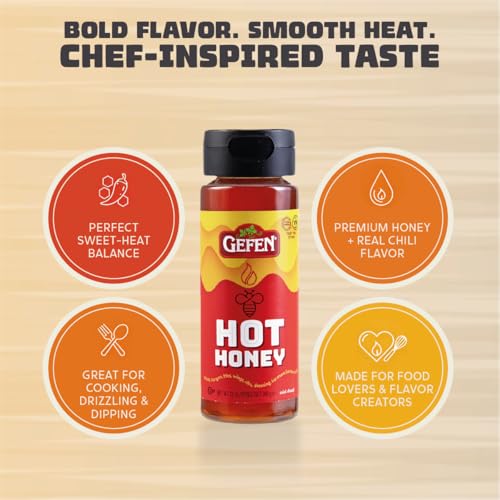 Honey Gefen Hot Honey 12 oz Pack de 2 miniatura 4