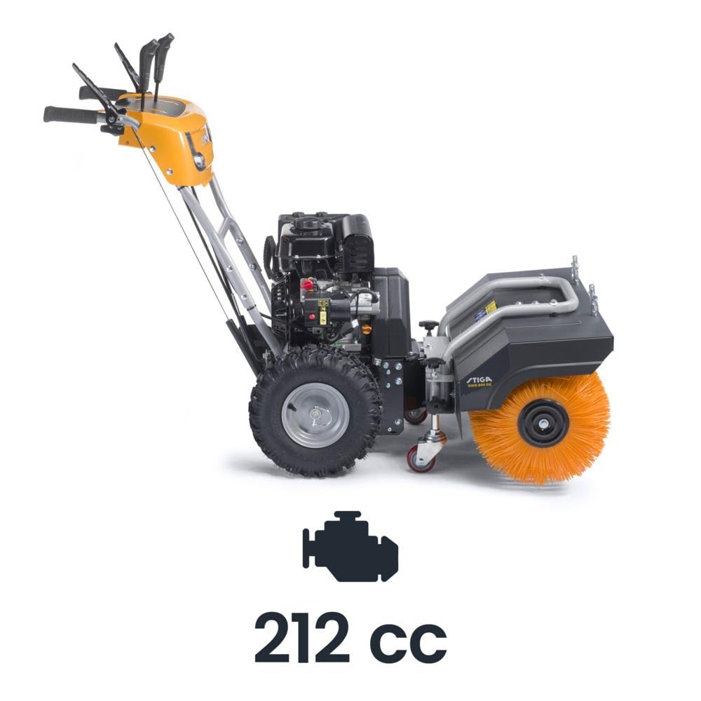 Stiga SWS 800 GE Benzin-Kehrmaschine mit Elektrostart