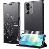 etui rabat samsung a6 【Mains-libres se tiennent】le cas debout peut être facilement commuté à une position horizontale ou angles multiples, et agit comme un écran de film, commode pour l’observation de film, le chat vidéo, les jeux jouant avec votre famille et vos amis, aussi des réunions virtuelles, travaillant des emplois connexes.