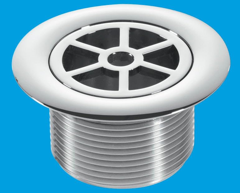 McALPINE 1 ½" Standard Waste - 70mm CP Plastic STW70CP