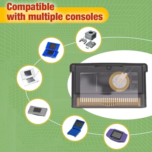 Sxhlseller Carro Flash Regrabable, Almacenamiento de 32 MB, Memoria Flash de 1 MB con Carga Solar RTC para DS Game Boy Player - imagen 4