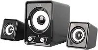 Caixa de Som 2.1 14w RMS USB Conexão P2 Controle de Volume Preto - SP172