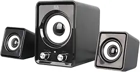 Caixa de Som 2.1 14w RMS USB Conexão P2 Controle de Volume Preto - SP172