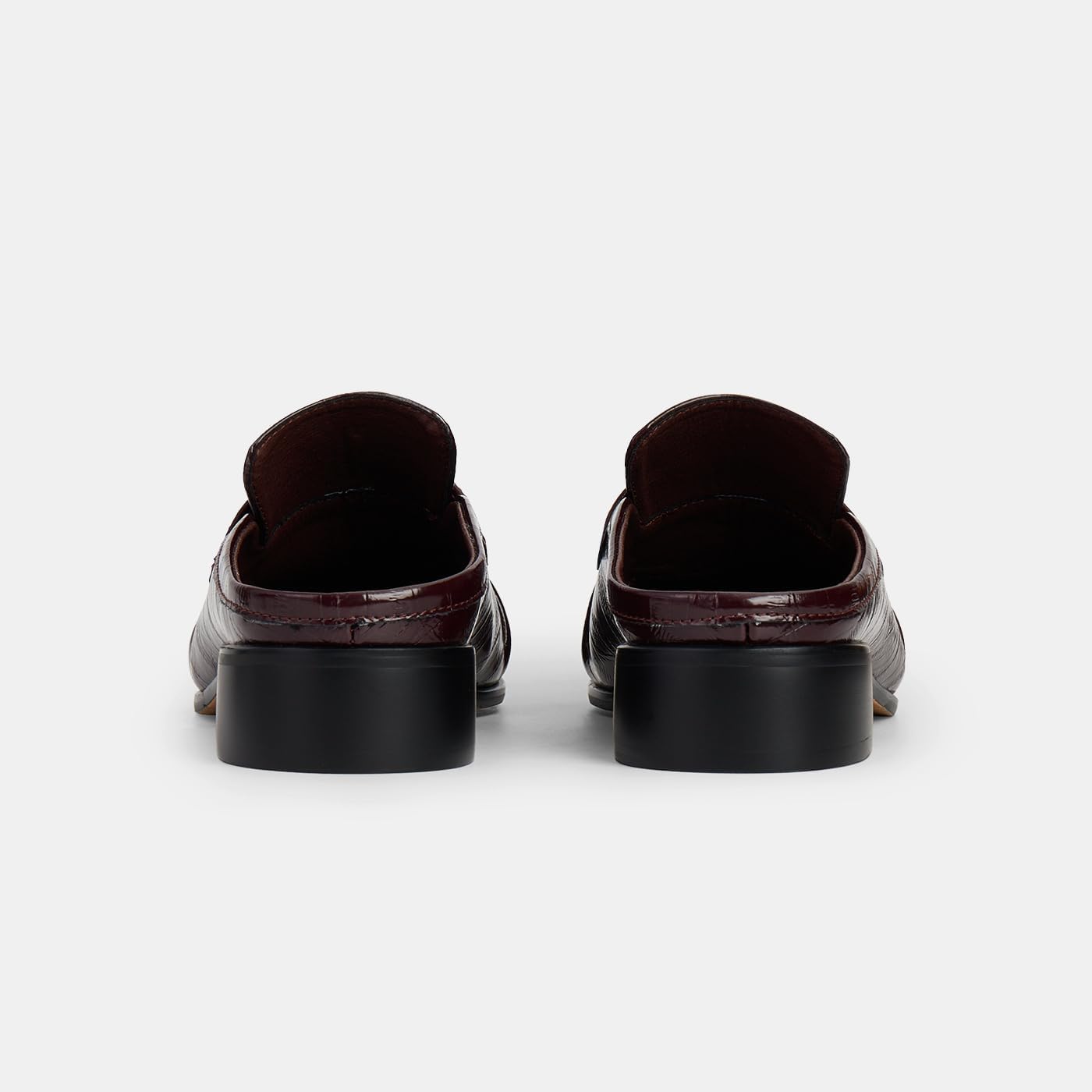 Dsevht Slip on Mules for Women Penny Loafer Mules Comfortable Dressy Backless Flats Slides Slippers Walking Casual Office Shoes